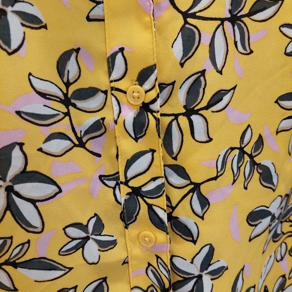 Banana Republic Sleeveless Button Up Blouse - Picture 4 of 6